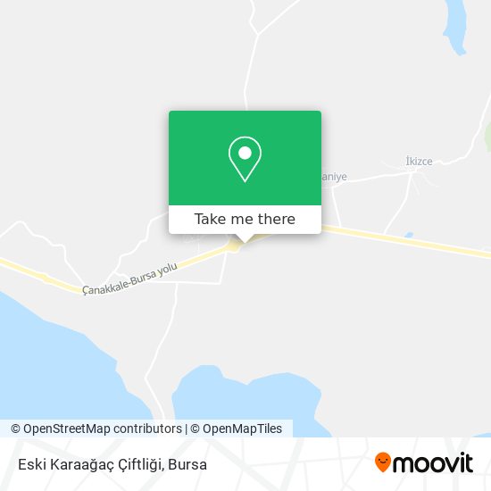 Eski Karaağaç  Çiftliği map