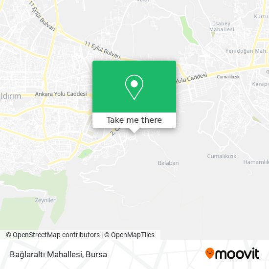 Bağlaraltı Mahallesi map