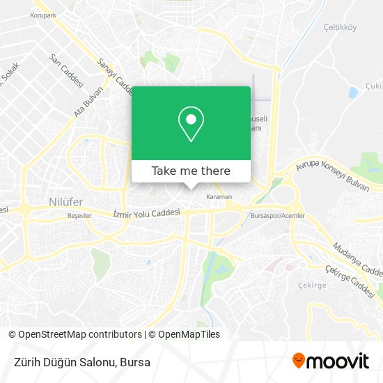 Zürih Düğün Salonu map