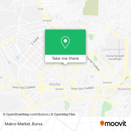 Makro Market map