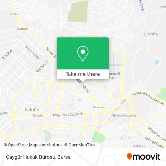 Çaygür Hukuk Bürosu map