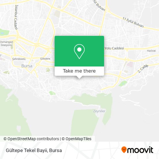 Gültepe Tekel Bayii map