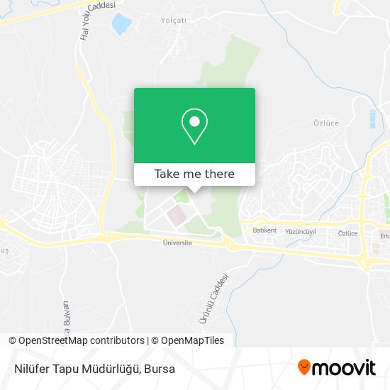 Nilüfer Tapu Müdürlüğü map