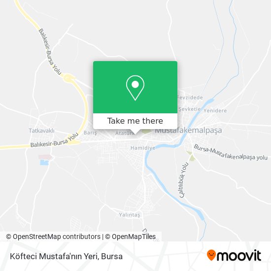 Köfteci Mustafa'nın Yeri map