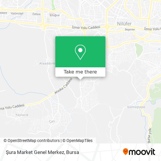 Şura Market Genel Merkez map
