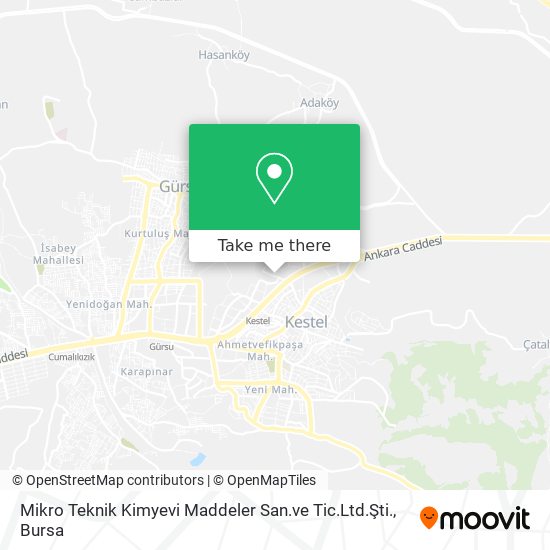 Mikro Teknik Kimyevi Maddeler San.ve Tic.Ltd.Şti. map