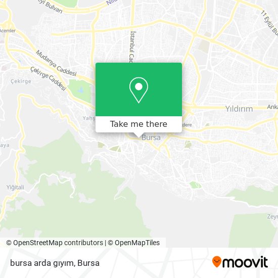 bursa arda gıyım map