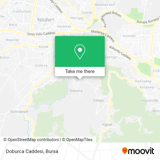 Doburca Caddesi map