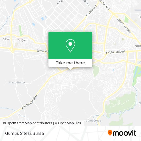 Gümüş Sitesi map
