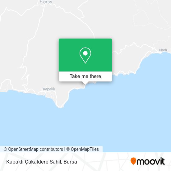 Kapaklı Çakaldere Sahil map
