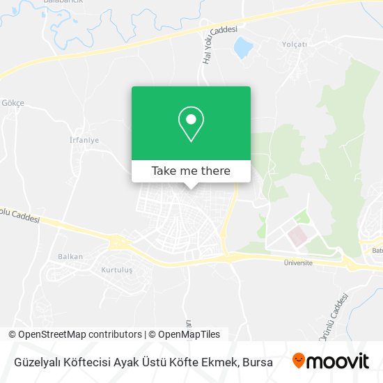 Güzelyalı Köftecisi Ayak Üstü Köfte Ekmek map