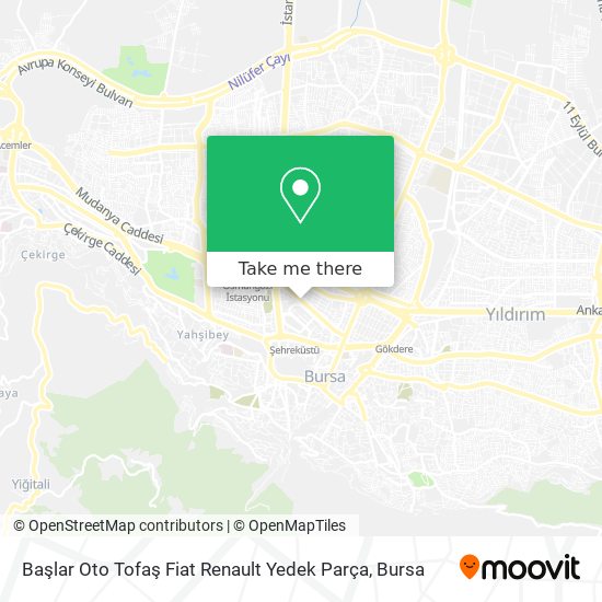 Başlar Oto Tofaş Fiat Renault Yedek Parça map