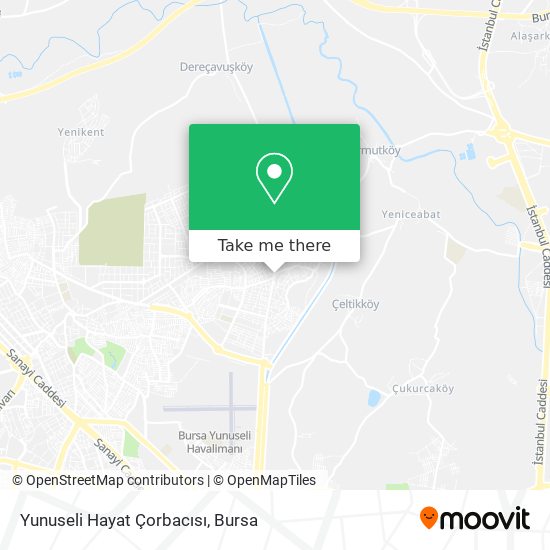 Yunuseli Hayat Çorbacısı map