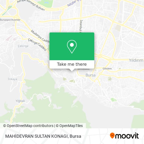 MAHİDEVRAN SULTAN KONAGI map