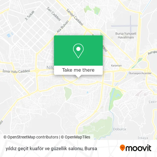 yıldız geçit kuaför ve güzellik salonu map