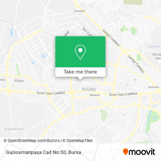 Gaziosmanpaşa Cad No:50 map
