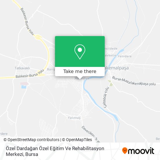 Özel Dardağan Özel Eğitim Ve Rehabilitasyon Merkezi map