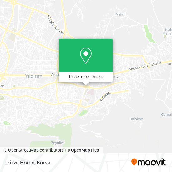 Pizza Home map