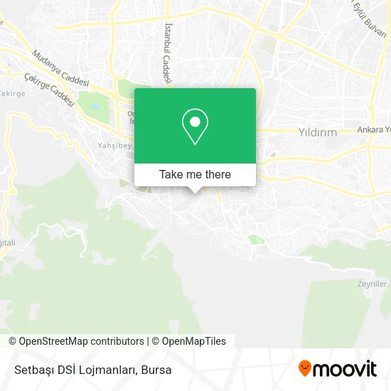 Setbaşı DSİ Lojmanları map