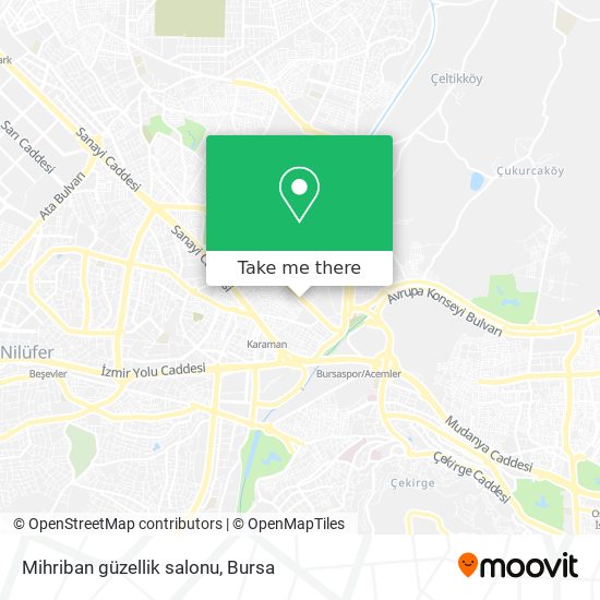 Mihriban güzellik salonu map