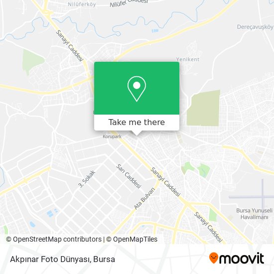 Akpınar Foto Dünyası map