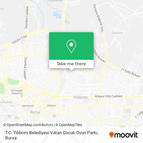 T.C. Yıldırım Belediyesi Vatan Çocuk Oyun Parkı map