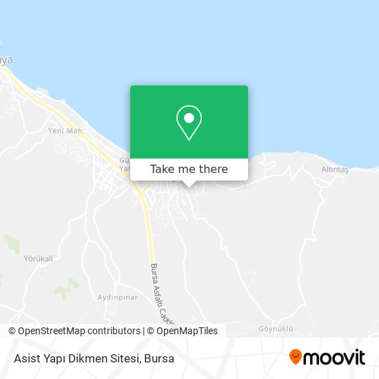 Asist Yapı Dikmen Sitesi map
