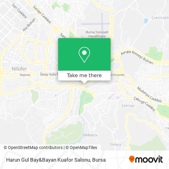 Harun Gul Bay&Bayan Kuafor Salonu map