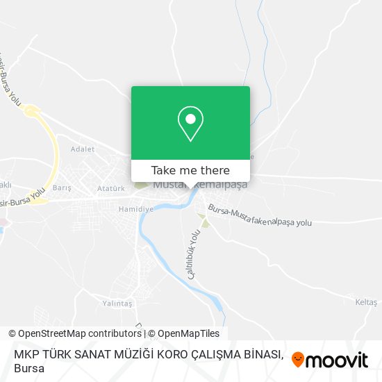 MKP TÜRK SANAT MÜZİĞİ KORO ÇALIŞMA BİNASI map