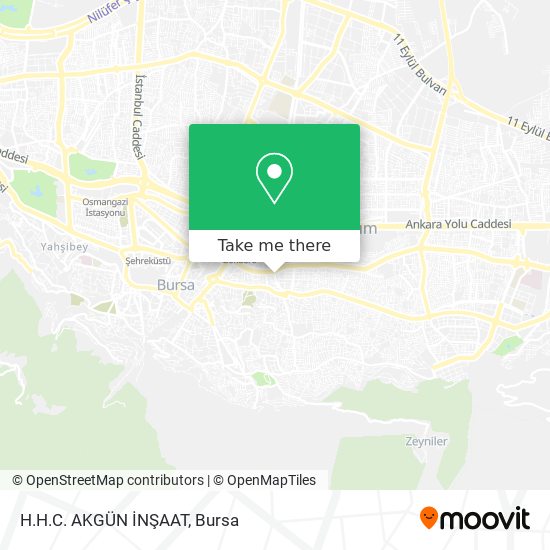 H.H.C. AKGÜN İNŞAAT map