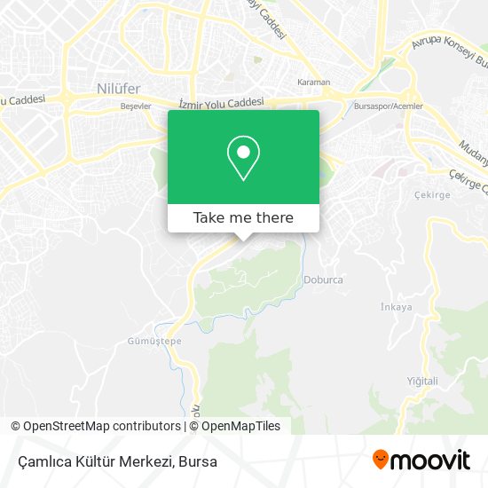 Çamlıca Kültür Merkezi map