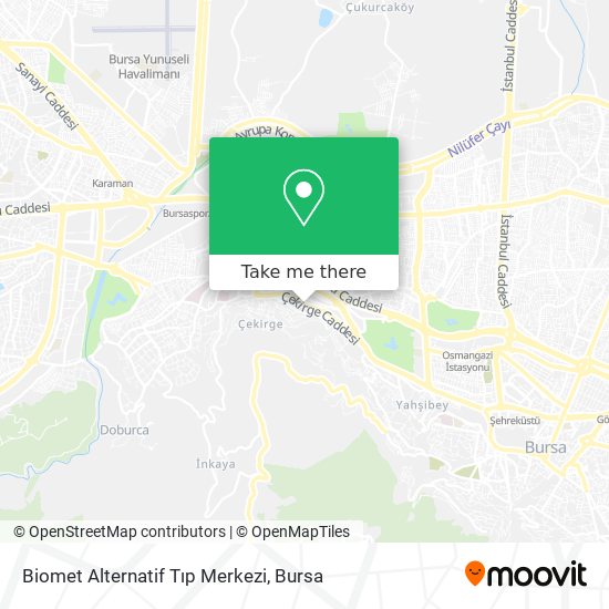 Biomet Alternatif Tıp Merkezi map