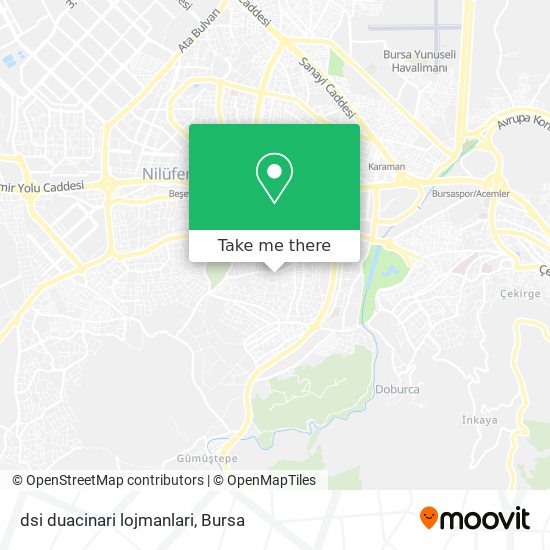 dsi duacinari lojmanlari map