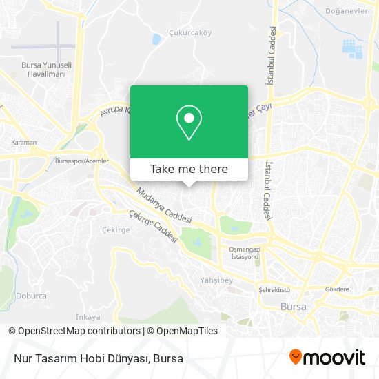 Nur Tasarım Hobi Dünyası map