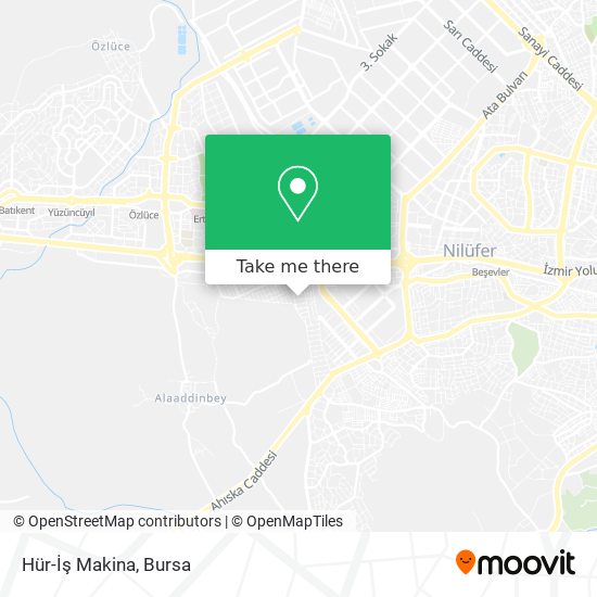 Hür-İş Makina map