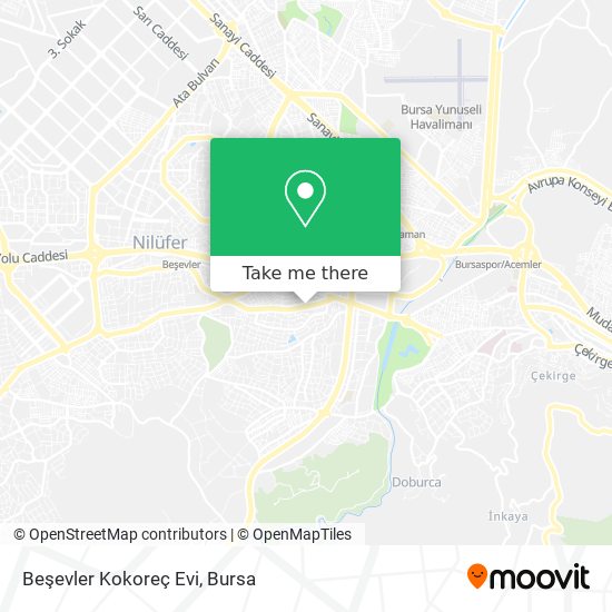 Beşevler Kokoreç Evi map