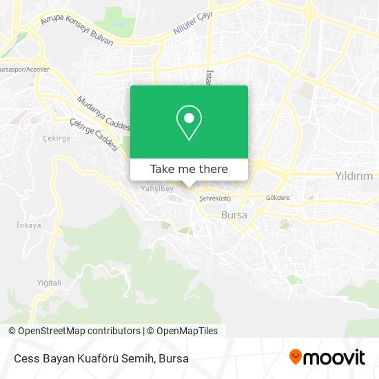 Cess Bayan Kuaförü Semih map