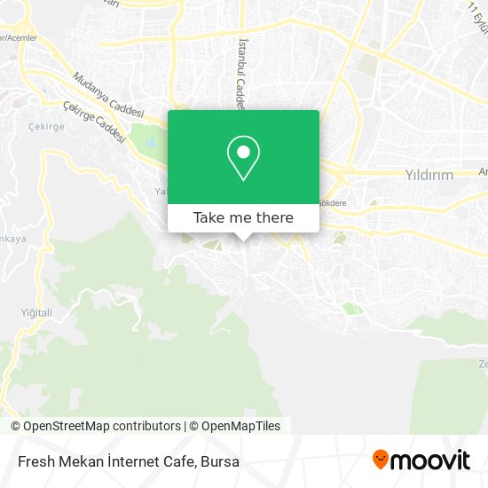 Fresh Mekan İnternet Cafe map