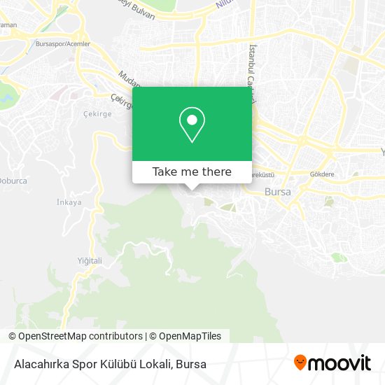 Alacahırka Spor Külübü Lokali map