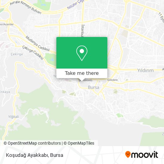 Koşudağ Ayakkabı map