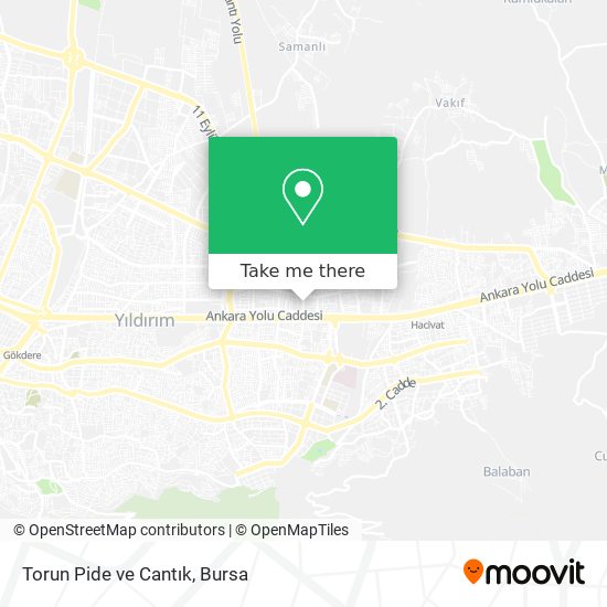 Torun Pide ve Cantık map