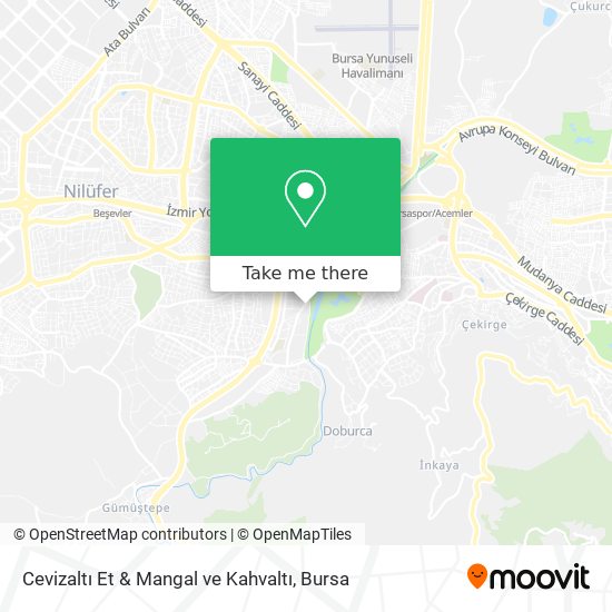 Cevizaltı Et & Mangal ve Kahvaltı map