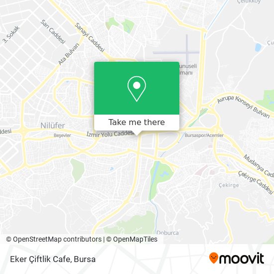 Eker Çiftlik Cafe map