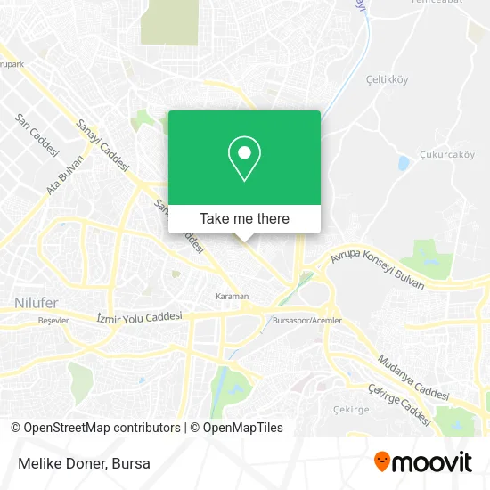 Melike Doner map