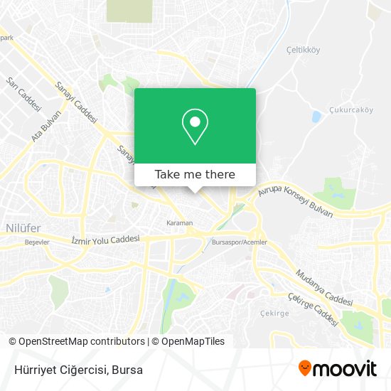 Hürriyet Ciğercisi map