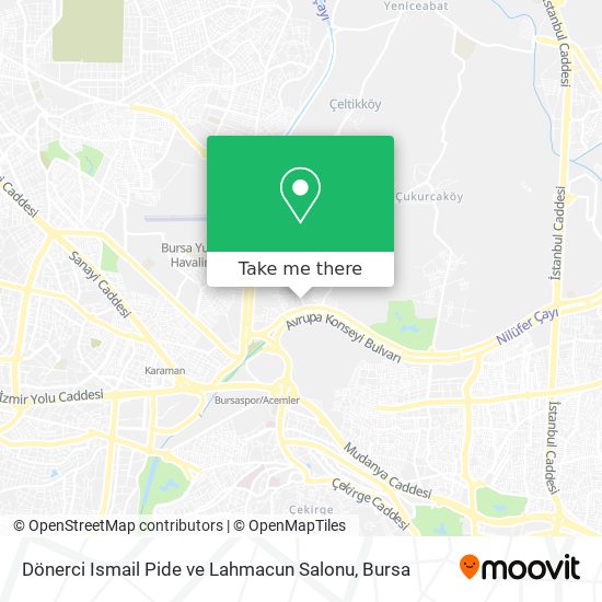 Dönerci Ismail Pide ve Lahmacun Salonu map