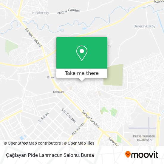 Çağlayan Pide Lahmacun Salonu map