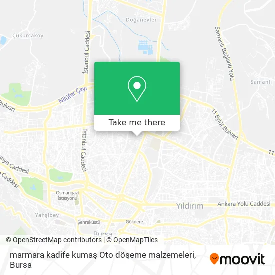 marmara kadife kumaş Oto döşeme malzemeleri map