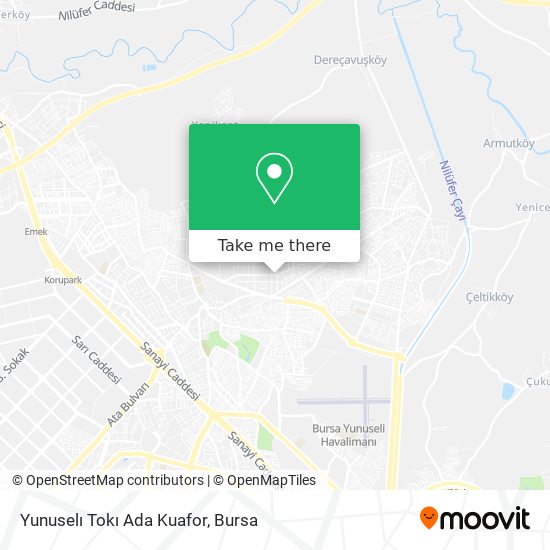 Yunuselı Tokı Ada Kuafor map