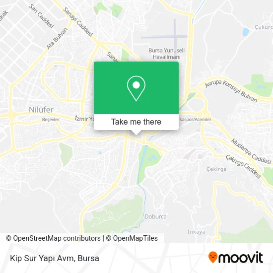 Kip Sur Yapı Avm map